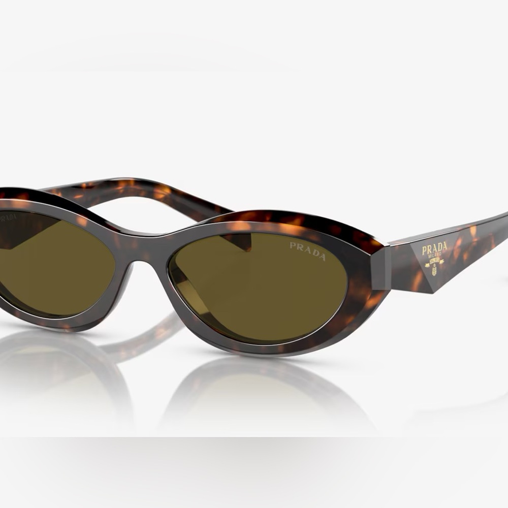 Prada Brown Tortoise Sunglasses PR26ZS